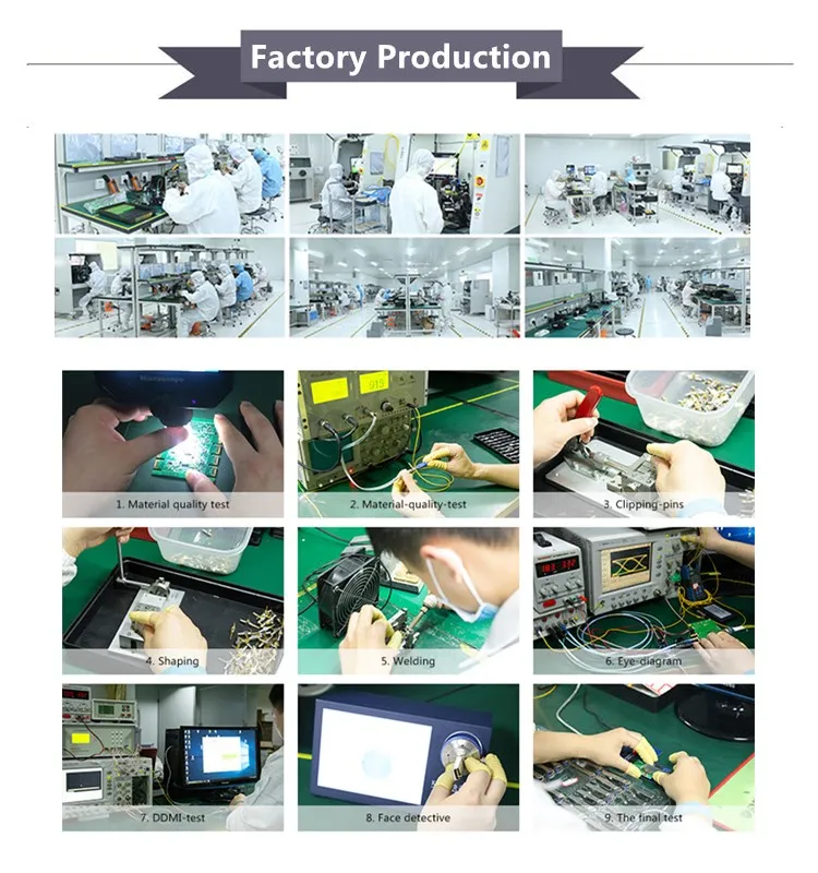 1.25g SFP Ge 1550nm 80km SFP Module Price Fiber Optic Transceiver Factory Price