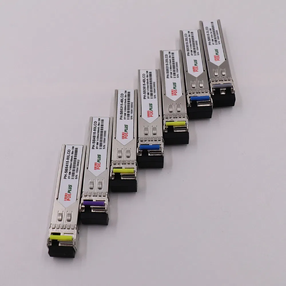 1.25g Wdm SFP Transceiver Cisco and Huawei Compatible (PHY-3524-1Sx)