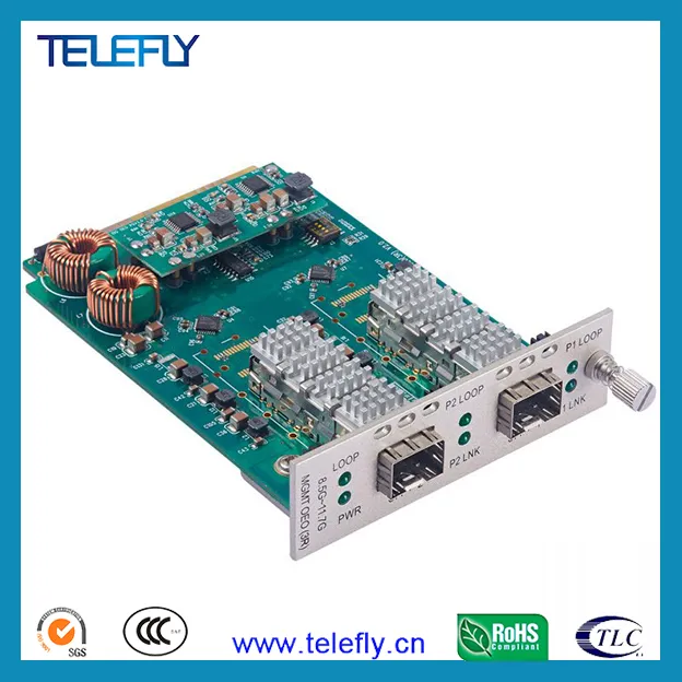 10g 3r Multi-Rate Transponder Converter CDR 5g/10g Fiber Channel, 10g POS