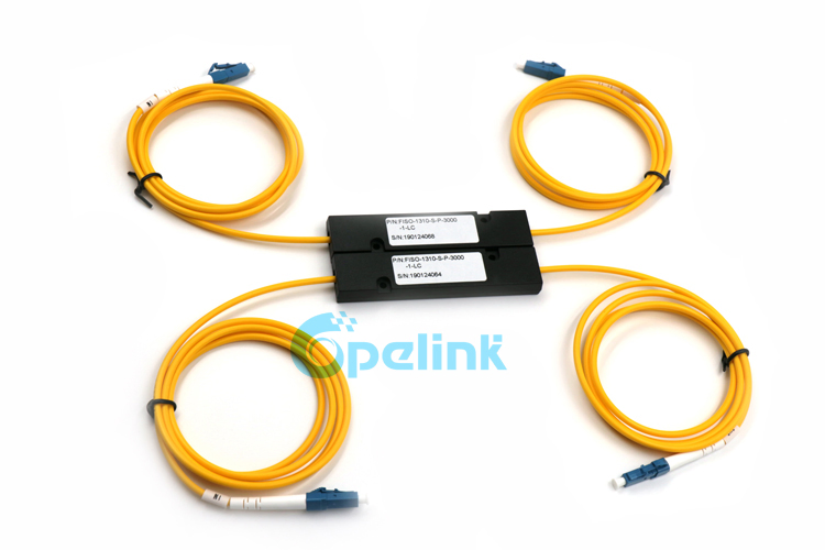 1310nm, 1550nmsingle/Dual Stage Optical Isolator LC/Upc for Fiber Optical Amplifiers