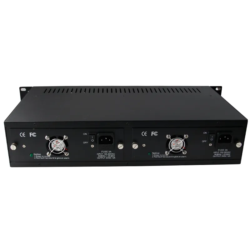 14 Slots 2u Media Converter Rack-Mountable Chassis (MC-RACK-14-2U)