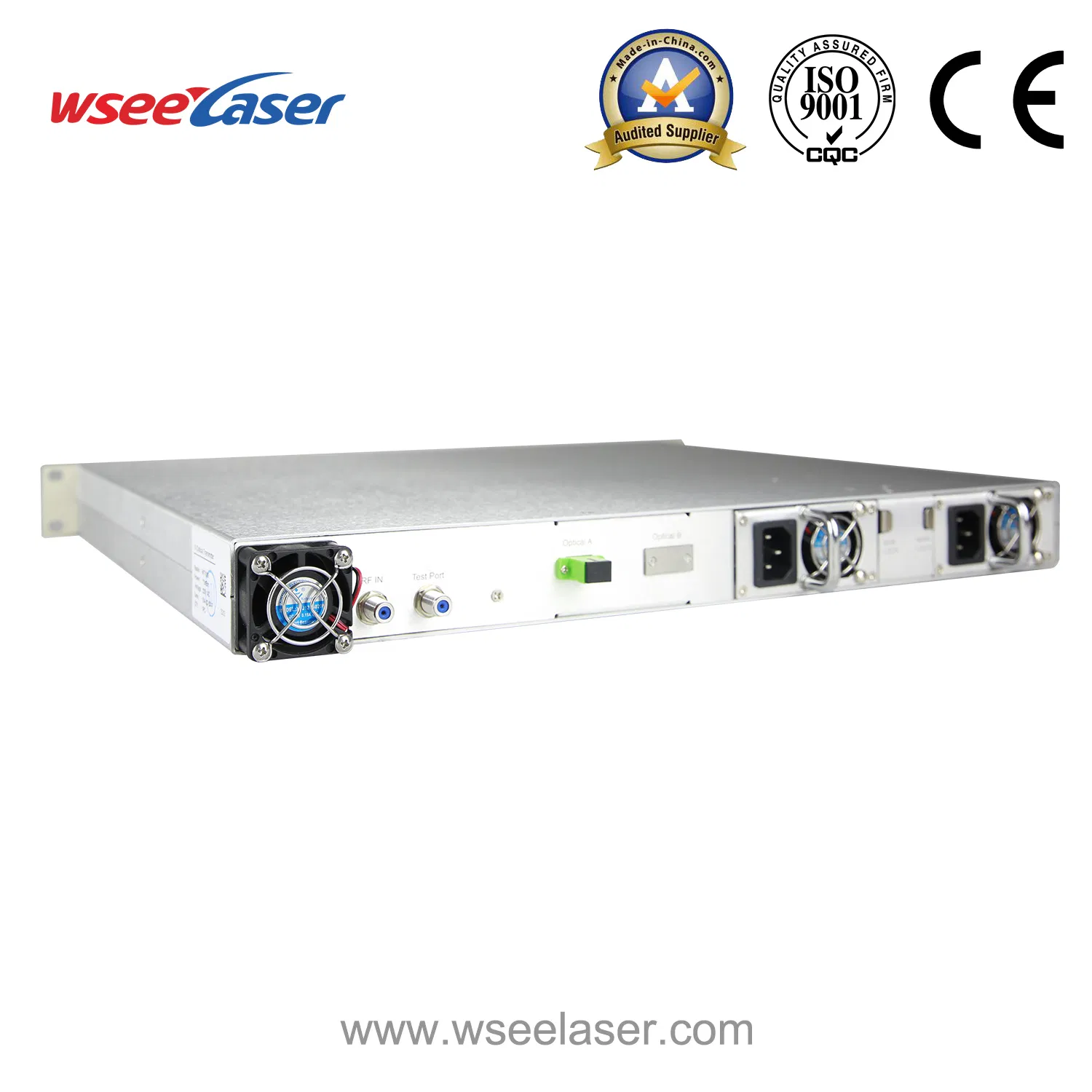 1550nm Single Fiber 1*5dBm CATV External Optical Transmitter for 75km Distance Transmission