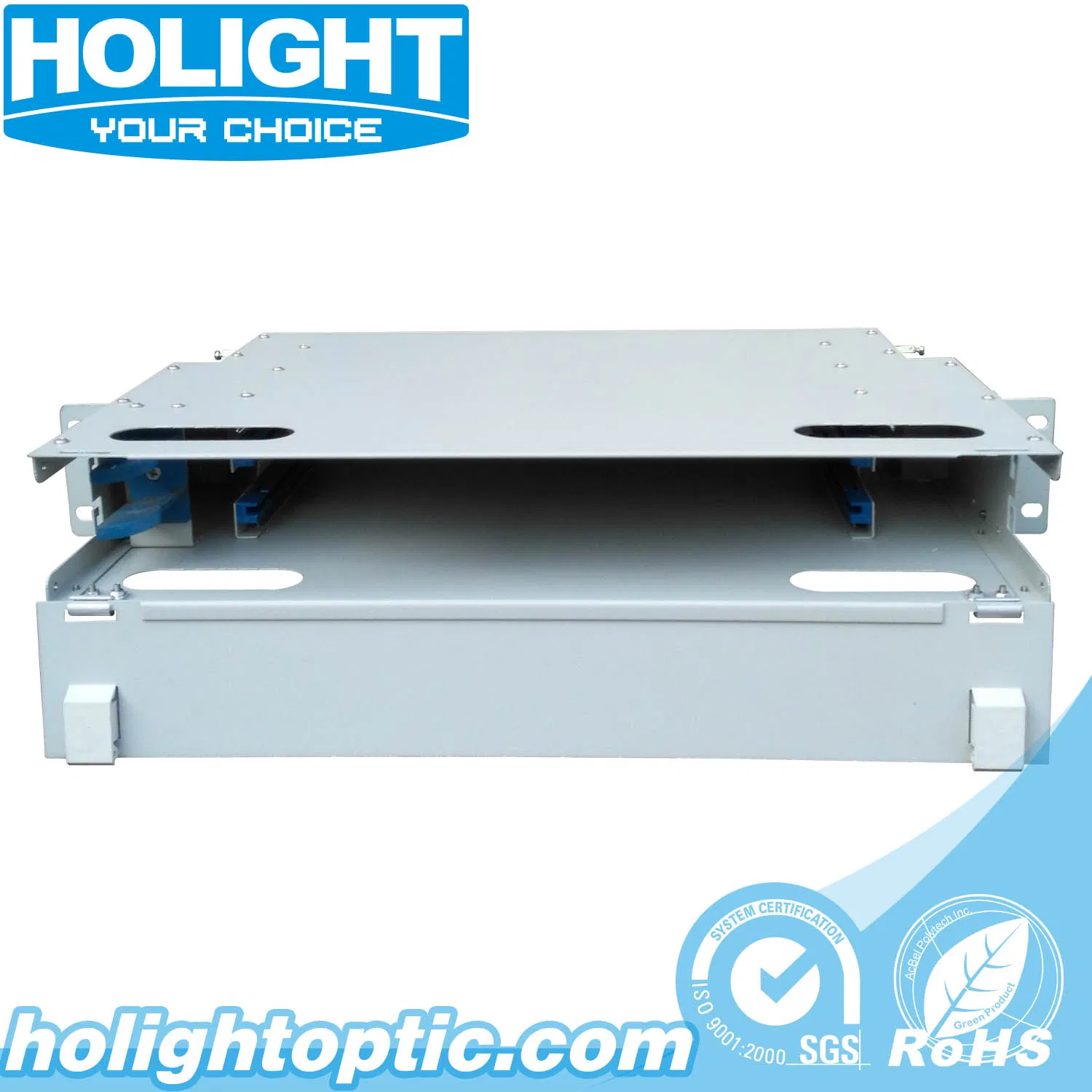 19 Inch Drawer Slidable Type ODF 24 Ports Sc