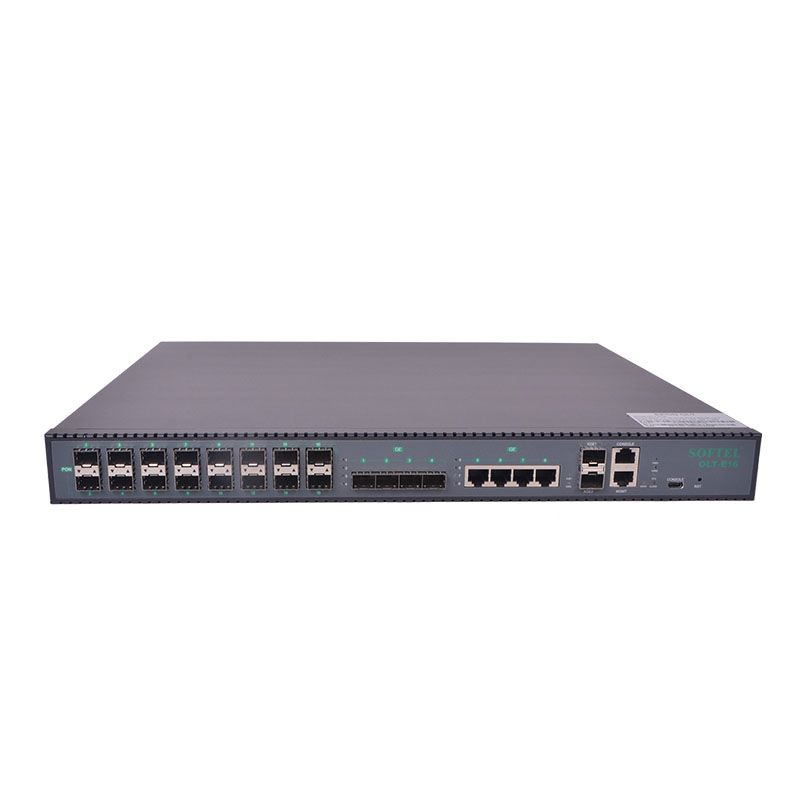 1u 8 Uplink Ge Ports Gpon Epon Olt