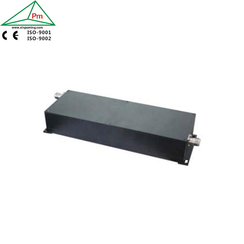 1W Cw 10W Peak Power VHF Crystal Notch Passive Brf Band Reject Filter with Low Vswr N Type Connector for Microwave