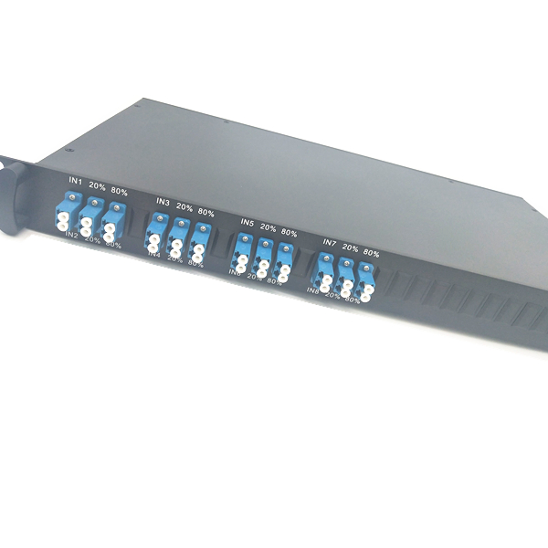 1X2 1310 /1550nm Single Mode Optical Fiber Splitter with LC/Upc Connector