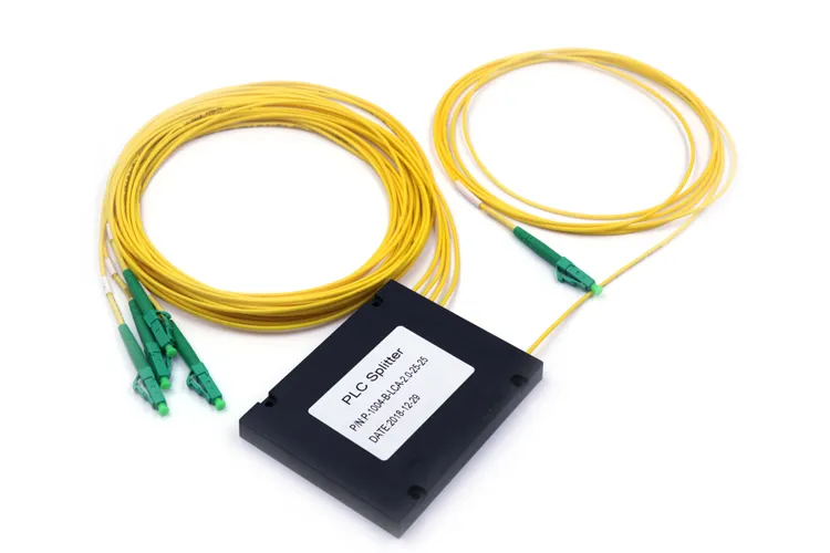 1X4 LC/APC ABS Box Optical Splitter