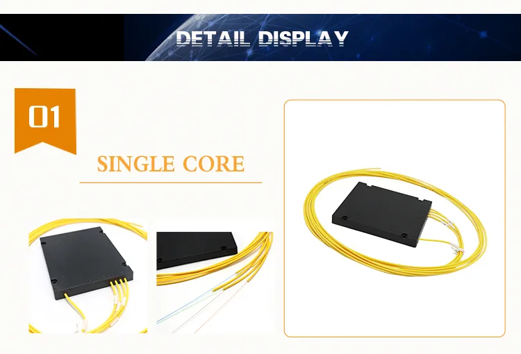 1X4 PLC Splitter /Pigtailed PLC Optical Splitter Best Price