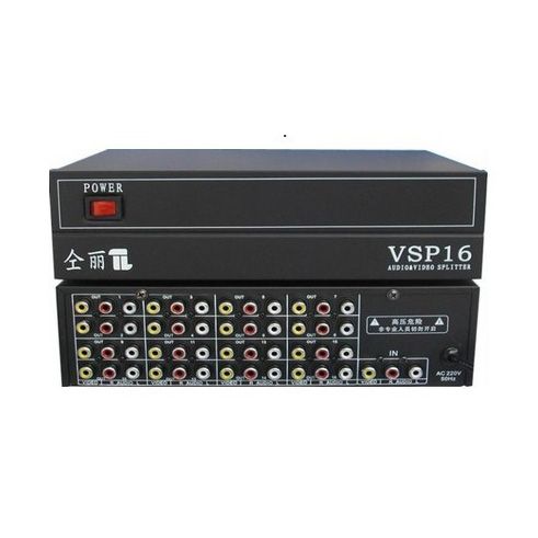 1X48 AV Splitter, RCA Splitter