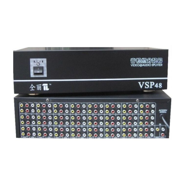 1X48 AV Splitter, RCA Splitter