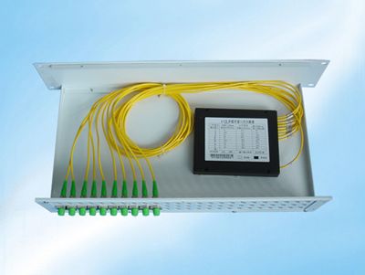 1xn 2xn Packaged ABS Plastic Box Optic Fiber PLC Splitter