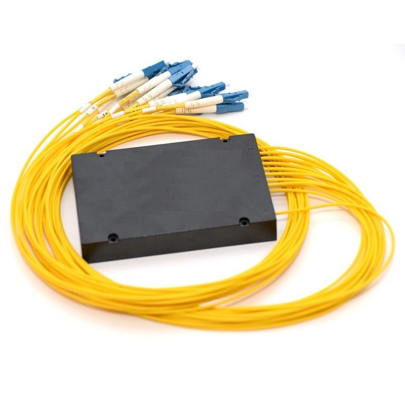 1xn 2xn Packaged ABS Plastic Box Optic Fiber PLC Splitter