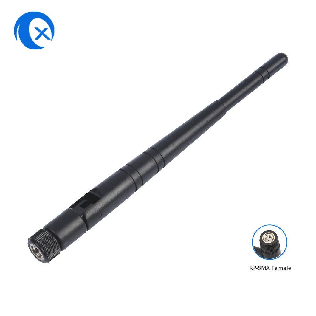 2.4 GHz 3 dBi Omni-Directional Antenna with RP-SMA Male Connector for HD Security Camera