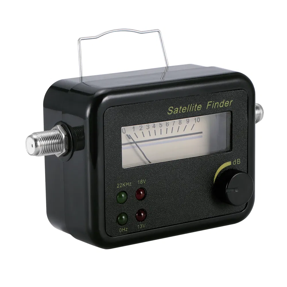 2 LED Light Displayed Digital Signal Satfinder Meter