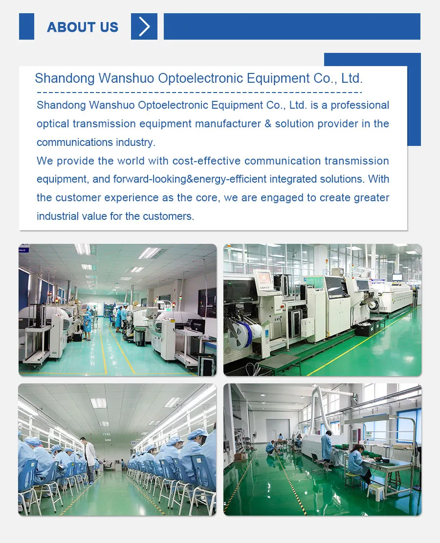 2 Output External 1550nm Optical CATV Transmitter for 150km Transmission