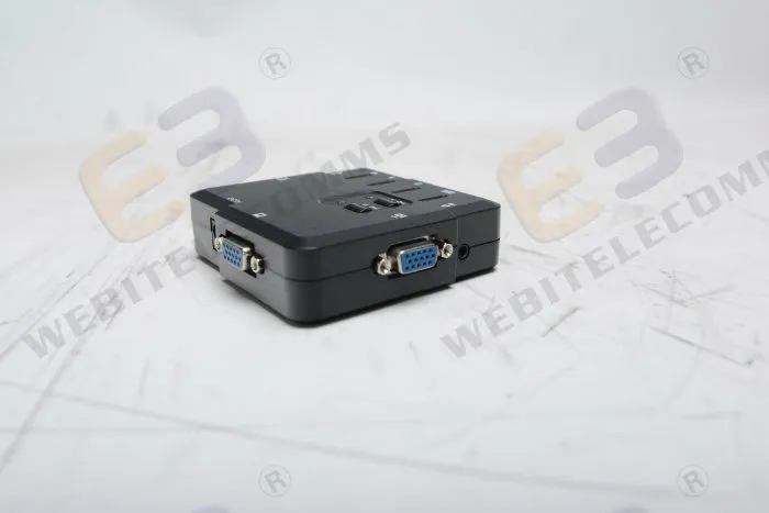 2 Port Desktop Kvm Switch with Audio