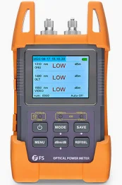What are the 4 items needed for a fiber optic system to work?