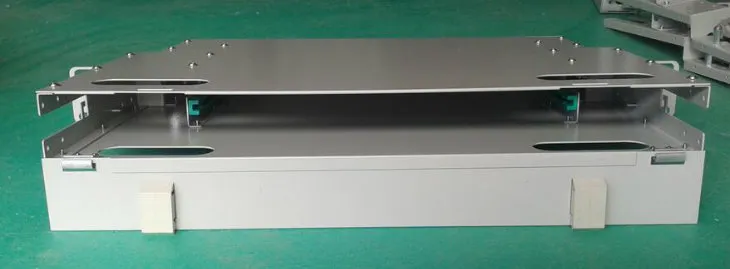 24-144 Core Rack Mounted Cold-Roll Steel Fiber Optic ODF