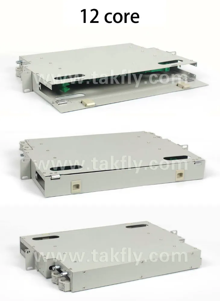 24-144 Core Rack Mounted Cold-Roll Steel Fiber Optic ODF