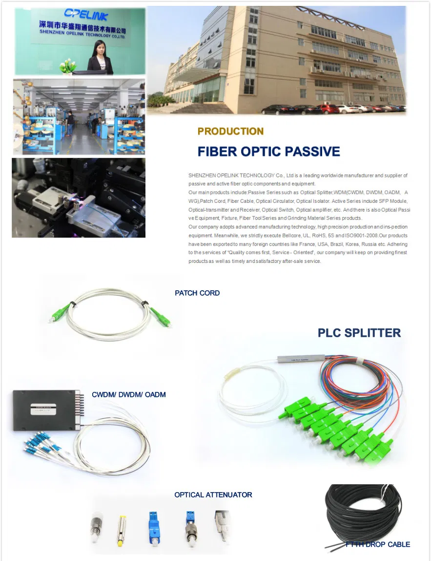 2CH Steel Tube Optical CWDM for CWDM Systems