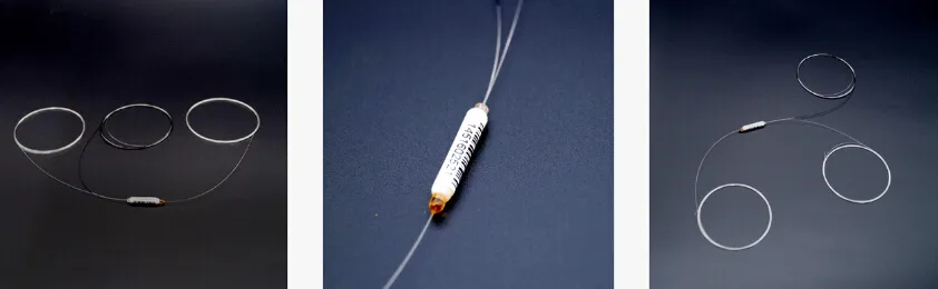 3 Ports 100g, 200g 1X2 DWDM Device for Fiber Optic Filter