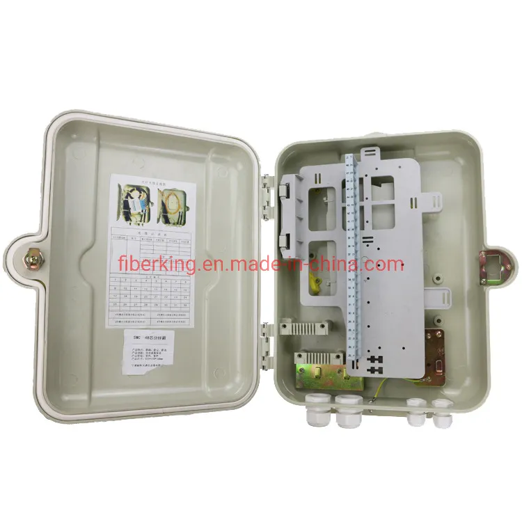 48 Ports Outdoor Fiber Optical Terminal Box with PLC Splitter