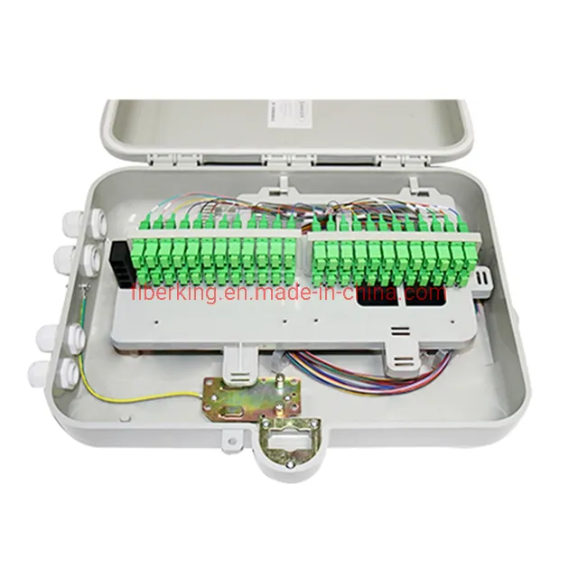 48 Ports Outdoor Fiber Optical Terminal Box with PLC Splitter