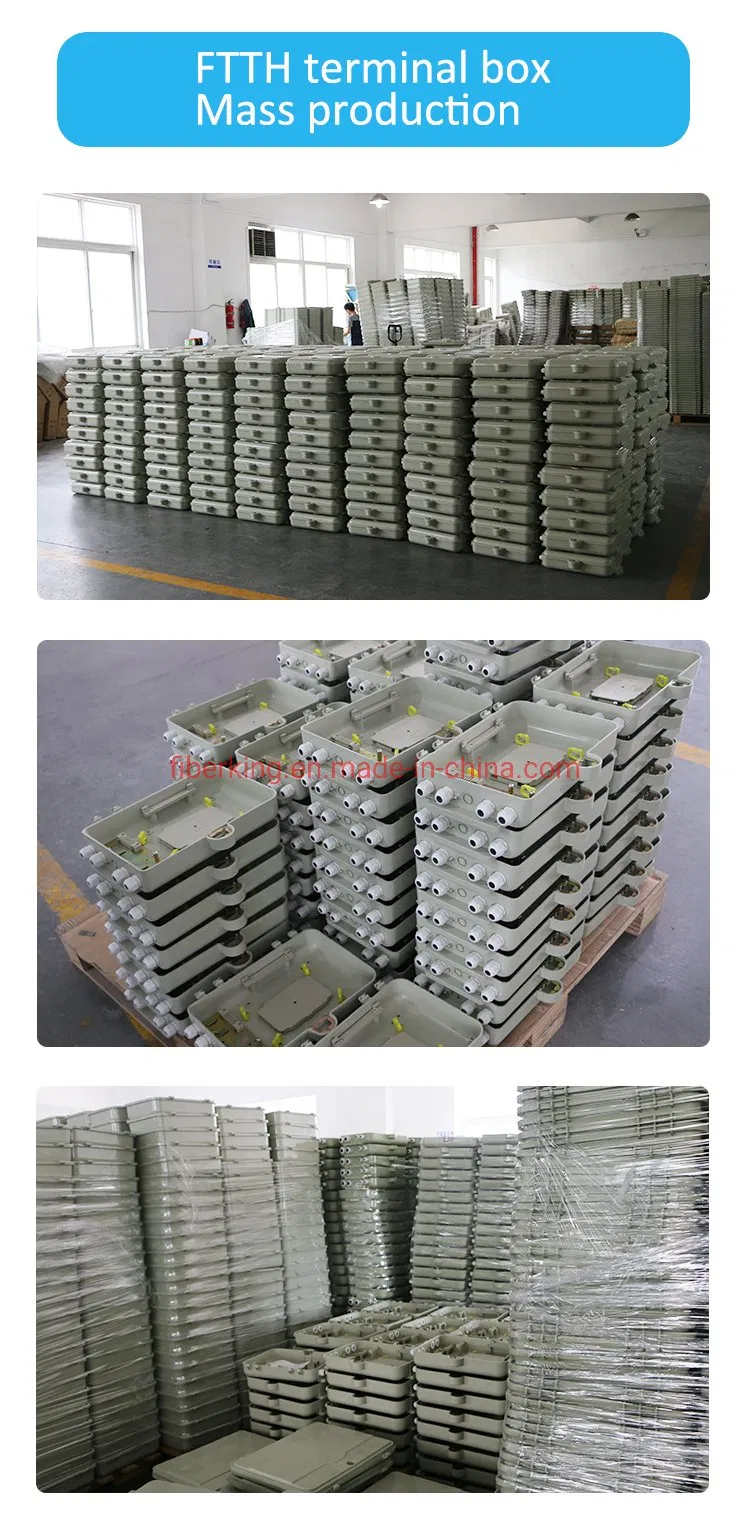 48 Ports Outdoor Fiber Optical Terminal Box with PLC Splitter