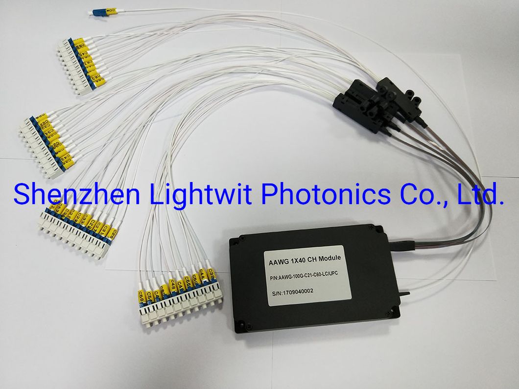 48CH C17-C64 100g Athermal AWG 48CH 100g Aawg 48CH DWDM Mux/Demux