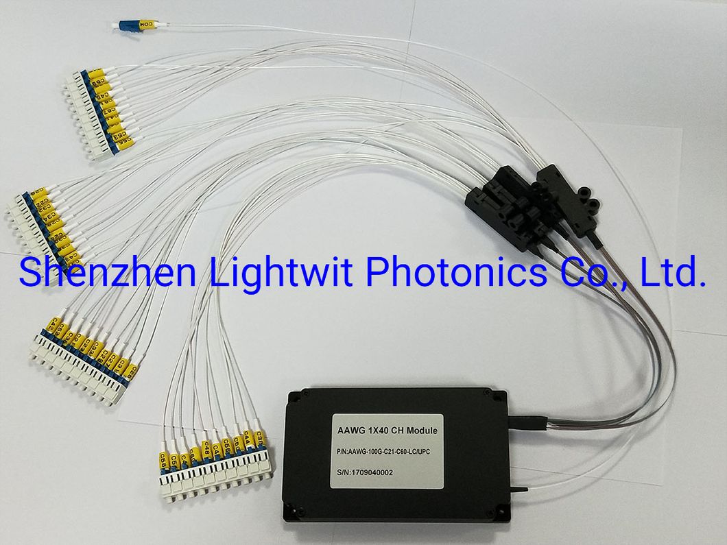 48CH C17-C64 100g Athermal AWG 48CH 100g Aawg 48CH DWDM Mux/Demux