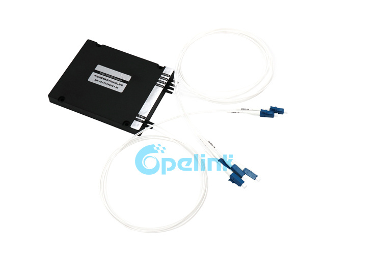 4CH 0.9mm Fiber Cable LC/PC Steel Tube Mux/Demux Optical DWDM