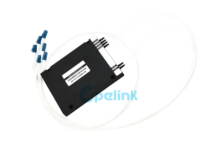 4CH 1650nm Plastic ABS Box Optical DWDM with Express LC/PC Connector