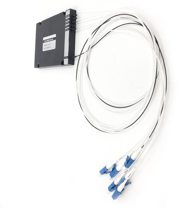 4CH Plastic ABS Box Optical DWDM with Express LC/PC Connector
