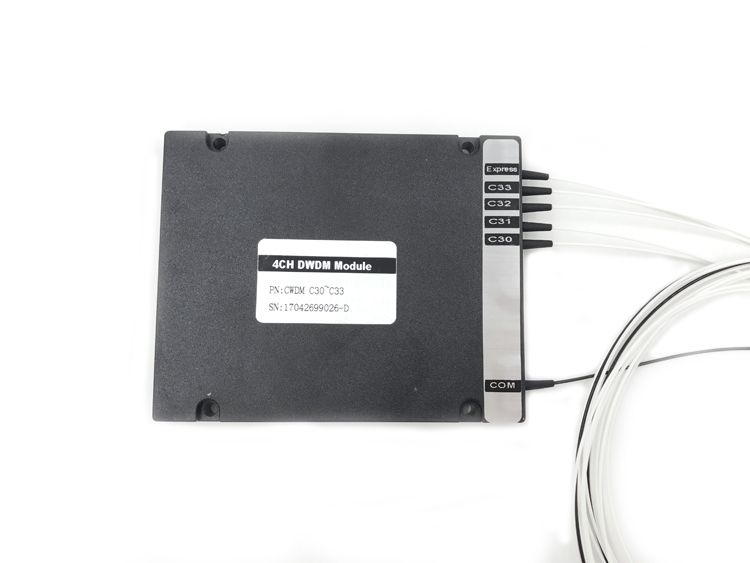 4CH Plastic ABS Box Optical DWDM with Express LC/PC Connector
