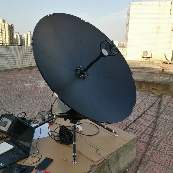 4feet Center Feed Portable Antenna with 6 Petals