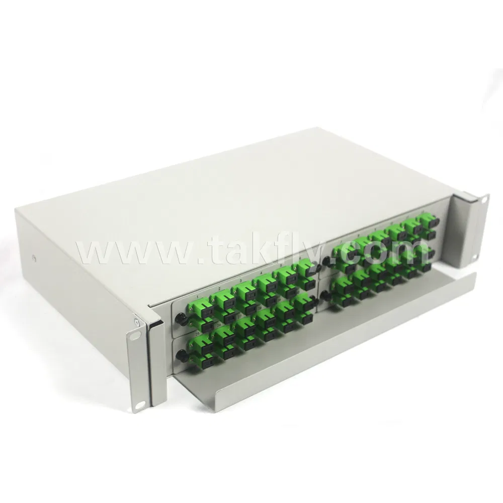 4u Slide 48 Cores Rack-Mount Fiber Optical Distribution Frame