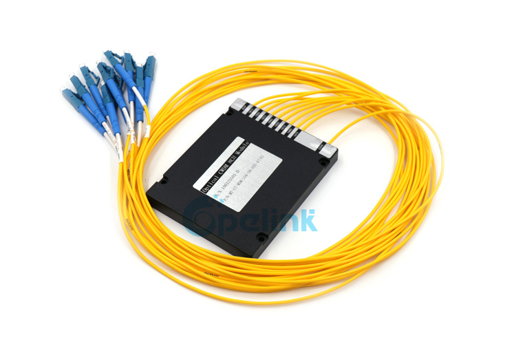5.5X38mm Steel Tube Mux /Demux G652D, G657A1 Opelink/OEM LC/FC/Sc/St/Mu Optical Fiber CWDM Factory