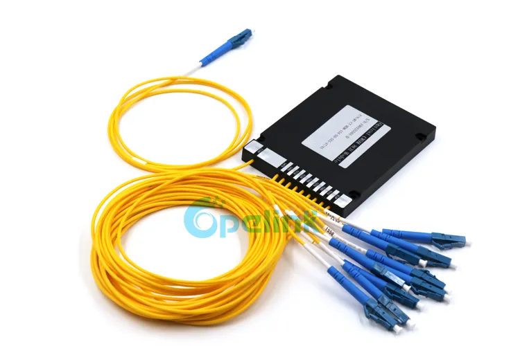 5.5X38mm Steel Tube Mux /Demux G652D, G657A1 Opelink/OEM LC/FC/Sc/St/Mu Optical Fiber CWDM Factory