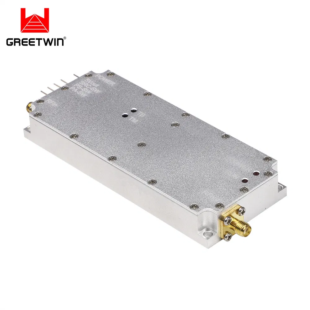50W GPS Glonass Galileo Uav Drone Customized Frequency 1550 -1620MHz Signal Jammer Module