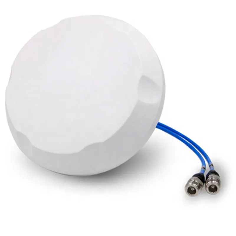 617-2700MHz Low Pim MIMO Omni Ceiling Antenna Multi-Band with N Female Connector