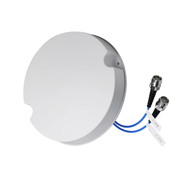 617-2700MHz Low Pim MIMO Omni Ceiling Antenna Multi-Band with N Female Connector