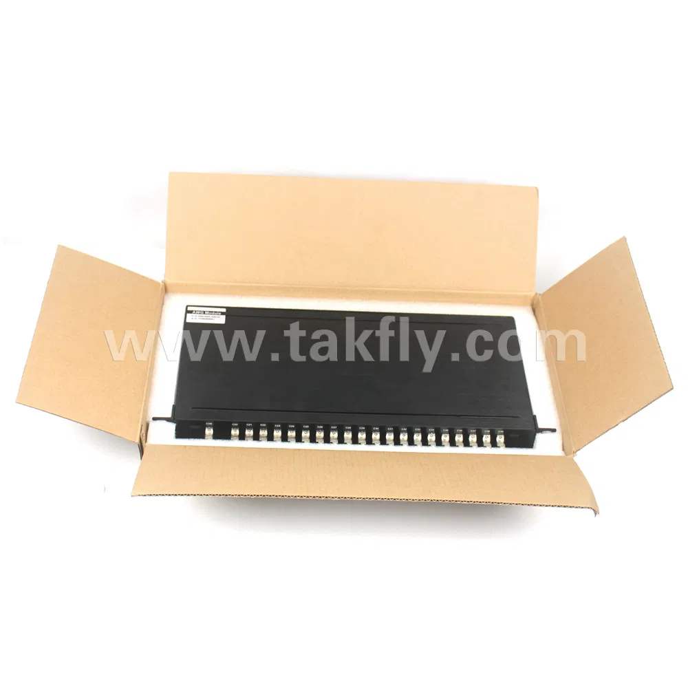 8+1 CH Fiber Optical Mux/Demux Rackmount CWDM with SFP Module