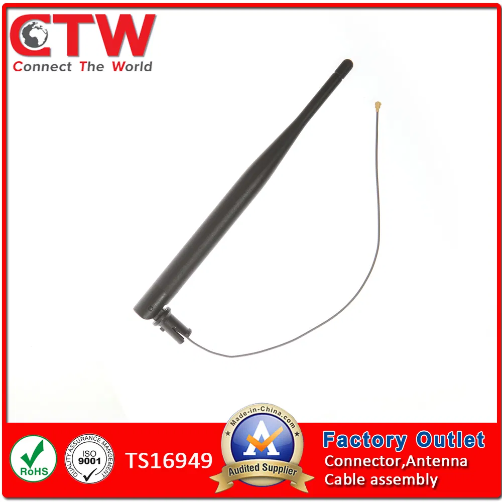 824-960MHz/ 1710 -2170MHz 2W Black Industrial Antenna