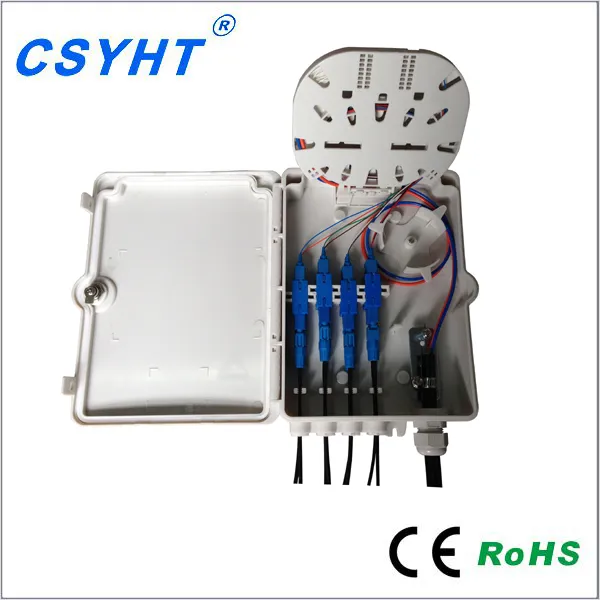 8c 16c 24c ABS Plastic FTTH Fiber Optic Distribution Box Fiber Terminal Box Otb Atb Odp