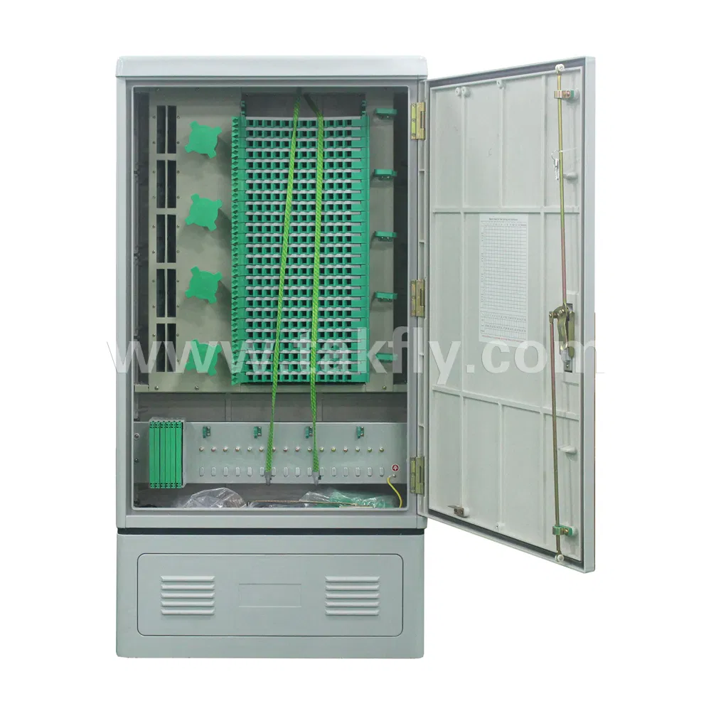 96 144 288 576 Cores SMC Fiber Optic Outdoor Cabinet