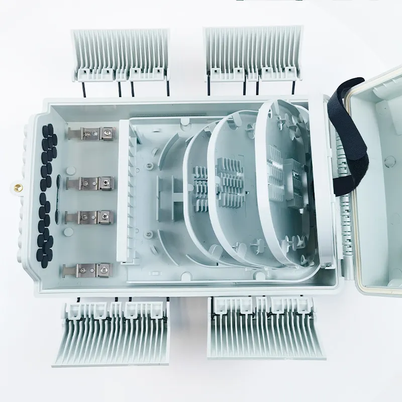 Abalone White/ Black Wet-Proof Anti-Aging Optic Fiber Distribution Terminal Box