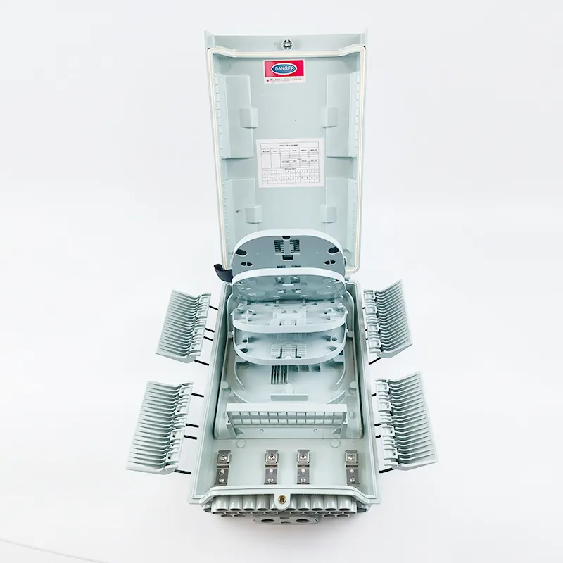 Abalone White/ Black Wet-Proof Anti-Aging Optic Fiber Distribution Terminal Box