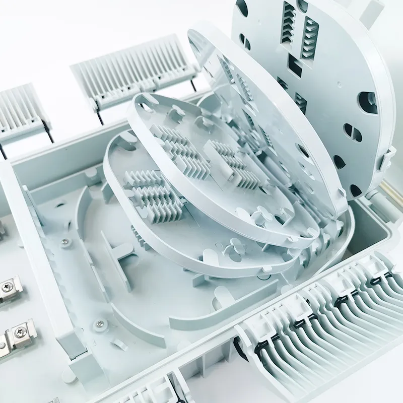 Abalone White/ Black Wet-Proof Anti-Aging Optic Fiber Distribution Terminal Box