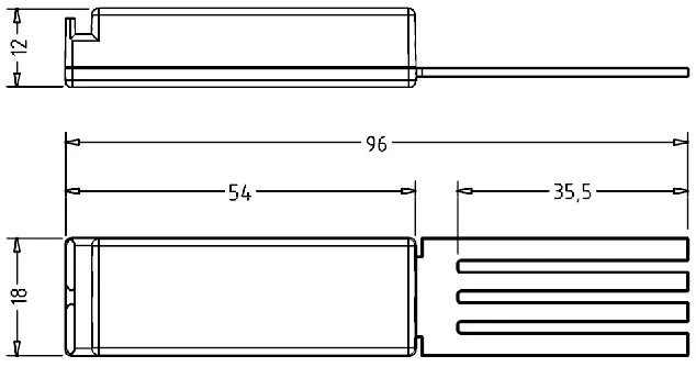 ADSL2+ Over Isdn Splitter Module for Corning MDF Clsi-018j6