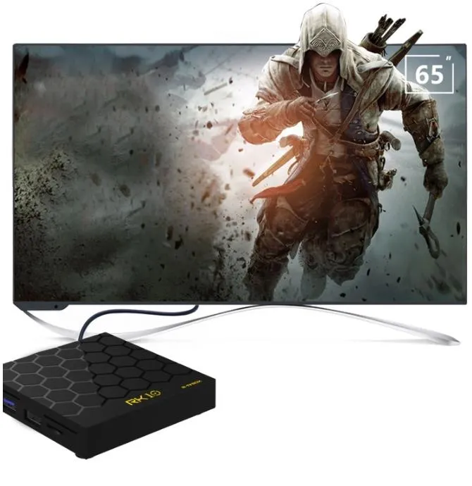 Android TV Box 2020 Rk 10 4K Ultra HD Support Youtube Netflix IPTV Subscription 2g RAM 16g ROM TV Box